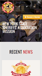 Mobile Screenshot of nysheriffs.org
