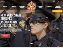 Tablet Screenshot of nysheriffs.org